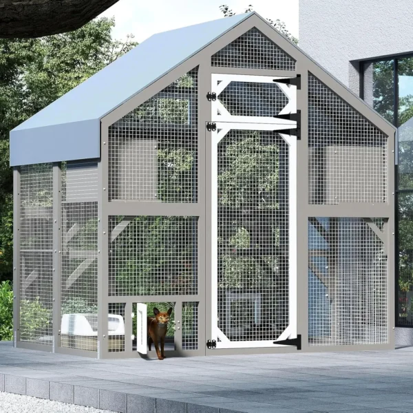 Catio Outdoor Cat Enclosure for Multiple Cats