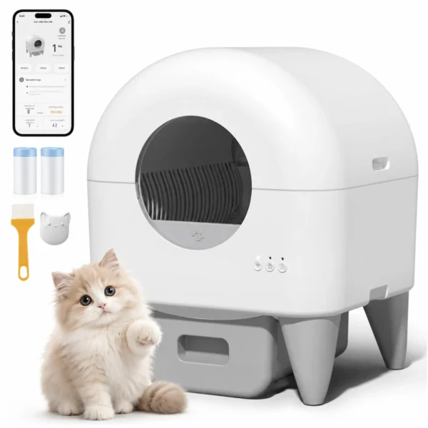 95L Automatic Smart Cat Litter Box Self Cleaning