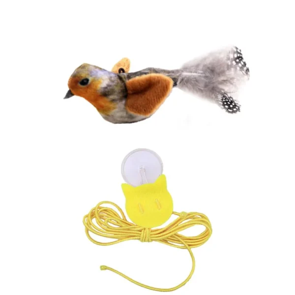 Wall Hanging Sound Sensing Realistic Bird Plush